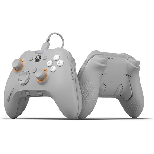  Scuf Valor žični igralni plo&amp;scaron;ček svetlo sive barve za Xbox in PC Slike