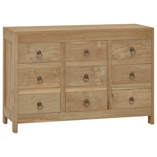 Furnova Predalnik 80x30x55 cm trdna tikovina, (21950569) Slike