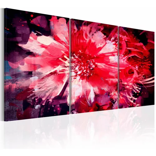  Slika - Crimson Flowers 60x30