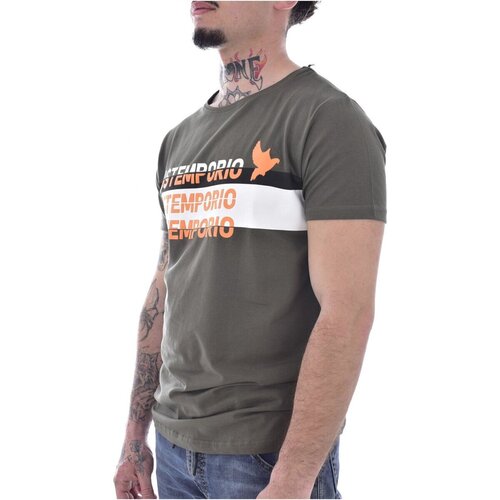 Just Emporio Majice s kratkimi rokavi JE-MALKIM-01 Zelena Cene
