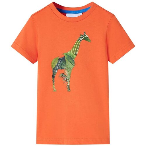 Dječja majica jarkonarančasta 92 Slike