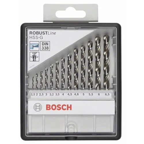 Bosch Robust Line set svrdla za metal HSS-G, 135°