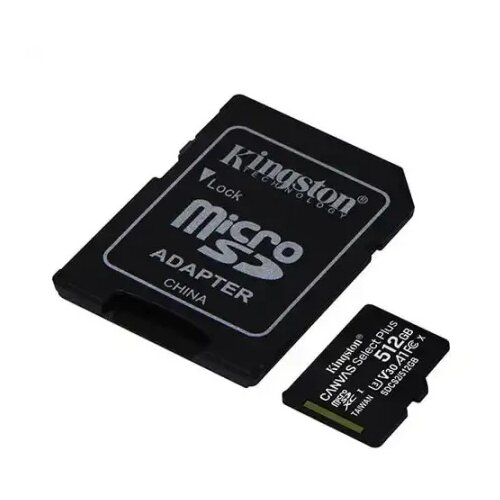 Kingston + Adapter Class 10 SDCS2/512GB Micro SD Card 512GB Slike