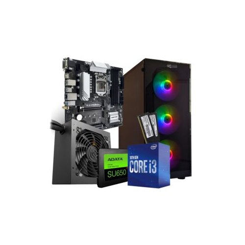 GNC Gaming računar GAMER VOYAGER i3-10100F 3.60GHz 16GB/480GB Slike