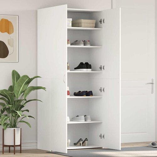  Ormar za cipele Bijelo 80 x 35.5 x 180 cm Konstruirano drvo Cene