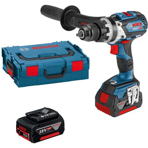 Bosch akumulatorska vibraciona bušilica - odvrtač GSB 18V-85 C; 2x5,0Ah; L-Boxx (06019G0300) Slike