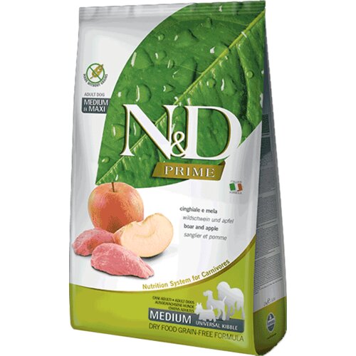 N&amp;amp;d prime medium/maxi adult, jabuka i divlja svinja Slike