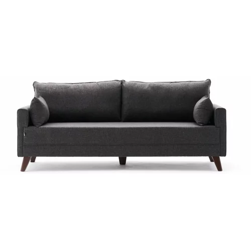 Artie Antracitno siva sofa 208 cm Bella –