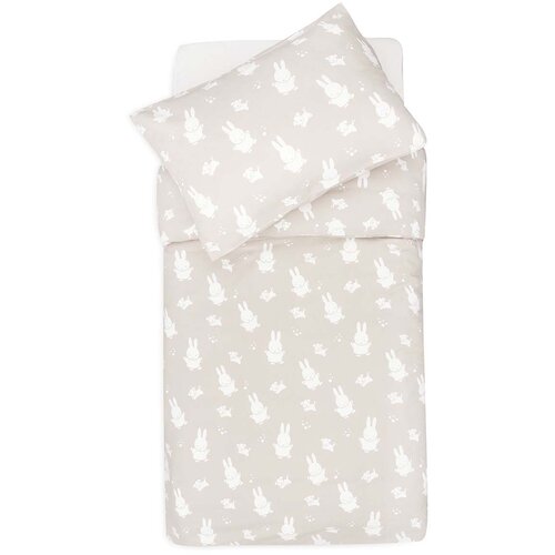 Jollein otro&amp;scaron;ka posteljnina 100x140 miffysnuffy nougat Slike