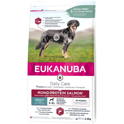Eukanuba Dog Adult Mono Protein Salmon 2.3 kg Cene