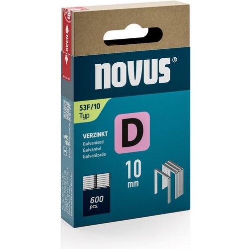 Novus klamerice 53/10 tip d, 1/600 Slike
