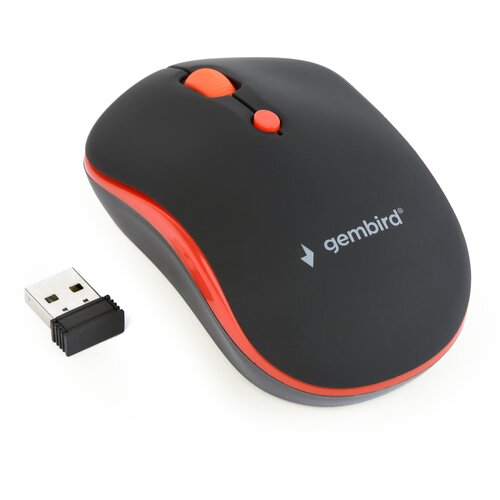 Gembird MUSW-4B-03-R OPTICAL MOUSE mi&scaron; bežični RF optički 1600DP 1600 DPI Cene