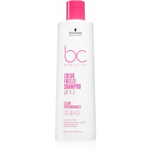 Schwarzkopf BC Bonacure Color Freeze zaštitni šampon za obojenu kosu 500 ml