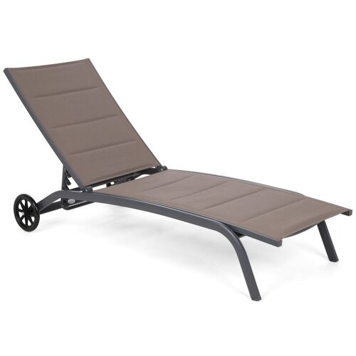  Ležaljka Ibiza siva / taupe Slike