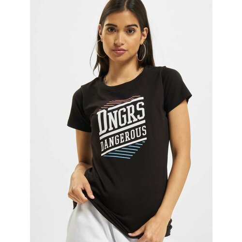 Dangerous DNGRS t-shirt tackle in black Cene