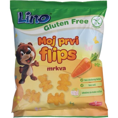 Lino moj prvi flips šargarepa 35g Cene