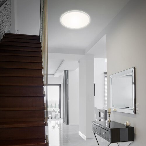 BRILO Briloner 7080-016 - LED prigu&amp;scaron;iva svetiljka SLIM LED/22W/230V 2700-6500K + daljinski upravljač Slike