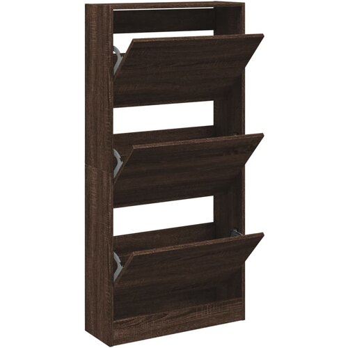 vidaXL Ormarić za cipele boja hrasta 60x21x125,5 cm konstruirano drvo Cijene