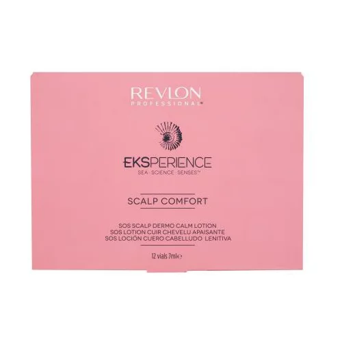 Revlon Professional Eksperience Scalp Comfort SOS Dermo Calm Lotion pomirjajoča nega za občutljivo in razdraženo lasišče 12x7 ml za ženske true