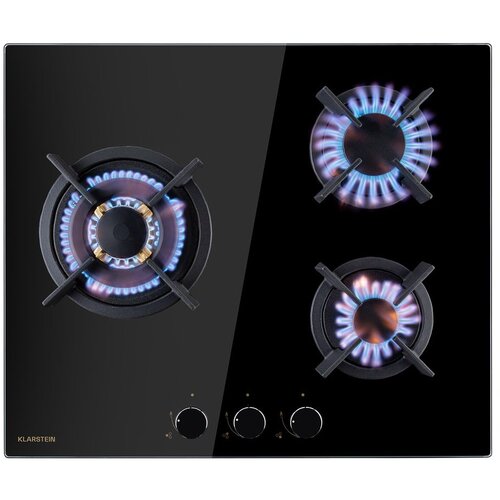 Klarstein goldflame 3, plinska kuhalna plošča, 3 gorilniki, gorilniki messing, steklokeramika Cene