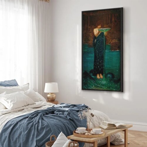  Slika - John William Waterhouse &amp;ndash; Circe Invidiosa 40x80 U crnom drvenom okviru Slike
