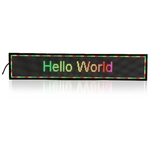  Led svetleci displej rgb P5 100x17cm STP5 Cene
