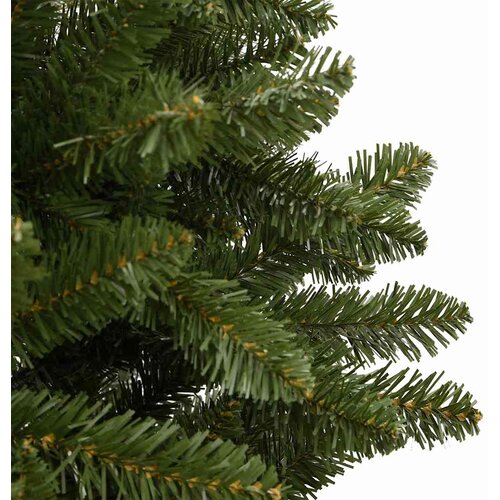  Umjetno božićno drvce Zelena 210 cm PVC i metal Slike