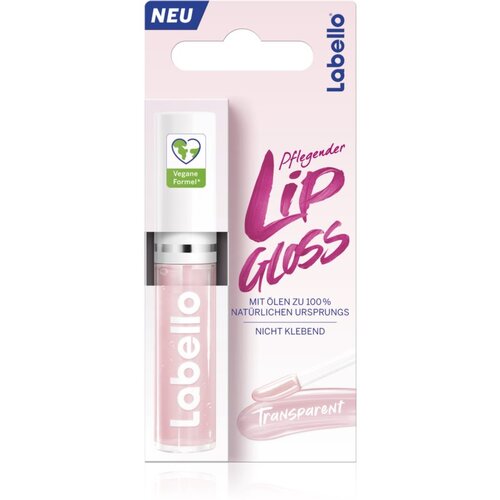 Labello Lip Gloss negovalno olje za ustnice odtenek Transparent 5.5 ml Slike