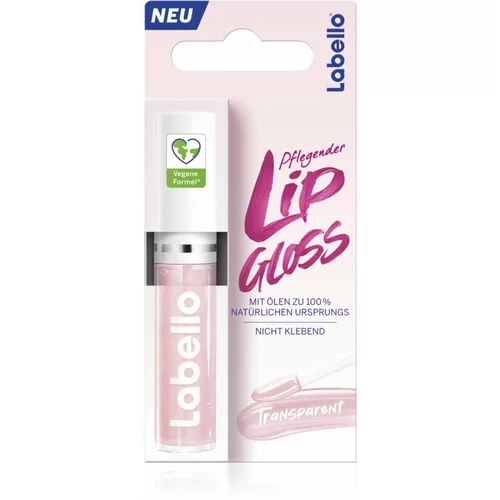Labello Lip Gloss negovalno olje za ustnice odtenek Transparent 5.5 ml