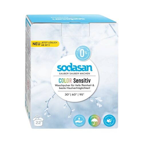 sodasan Pralni prašek Comfort Sensitiv Cene