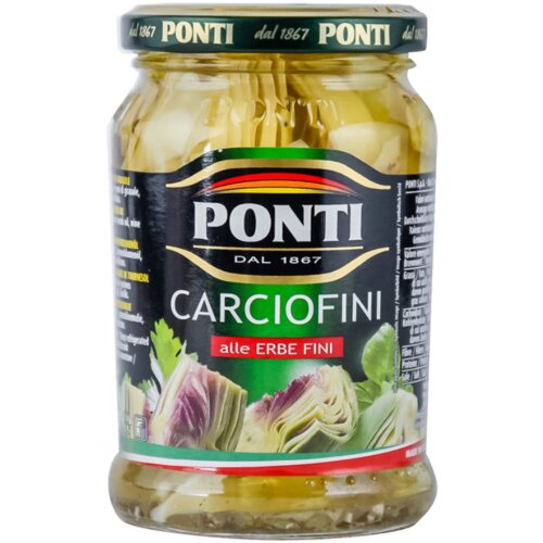 Ponti artičoke u ulju sa aromatičnim biljem 280g Cene