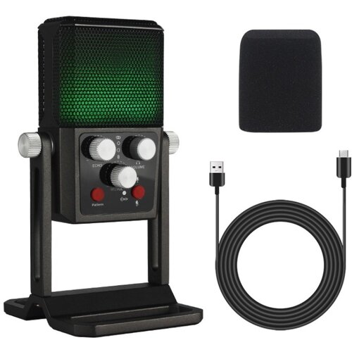 INF USB kondenzatorski mikrofon z več vzorci, Plug & Play snemanje, (5000292105) Cene