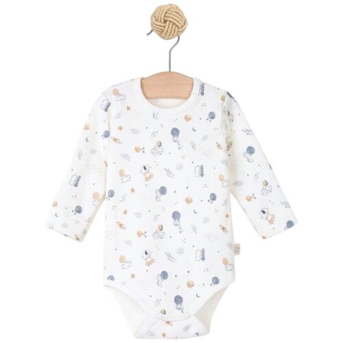 Just kiddin baby bodi z dolgimi rokavi beige Cene