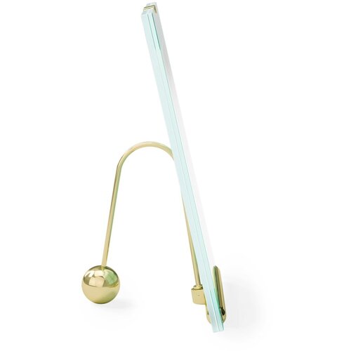 Umbra Steklen stoječ okvir v zlati barvi 19x23 cm Flute &amp;ndash; Slike