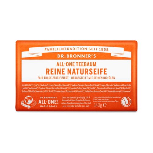 DR. BRONNER'S Trdo milo - čajavec Cene
