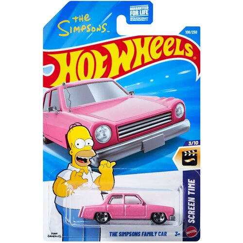 Mattel Hot Wheels: The Simpsons Family Car autić 1/64 - Slike