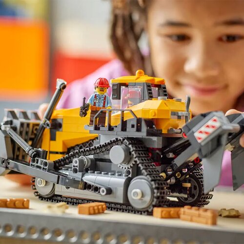 Lego Igracka Kocke City Yellow Bulldozer 8+ Slike