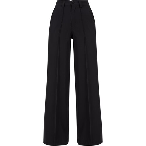 UC Ladies Women&amp;#039;s wide pleated trousers - black Slike