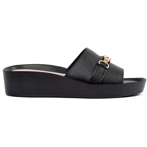 GOODIN Black women&amp;#039;s flip-flops with a chain Slike