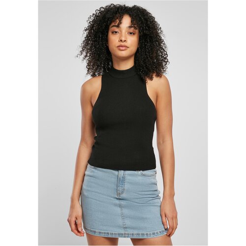Urban Classics Women's turtleneck with short rib knit black Cijene