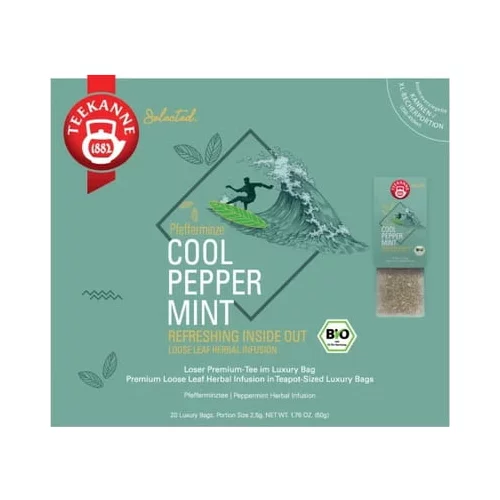 Teekanne Bio Luxury Bag Cool Peppermint