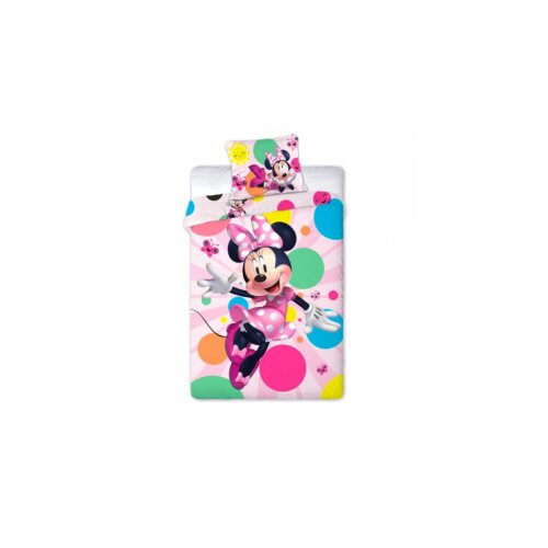 Posteljina za decu minnie 160x200 + 70x80cm Slike