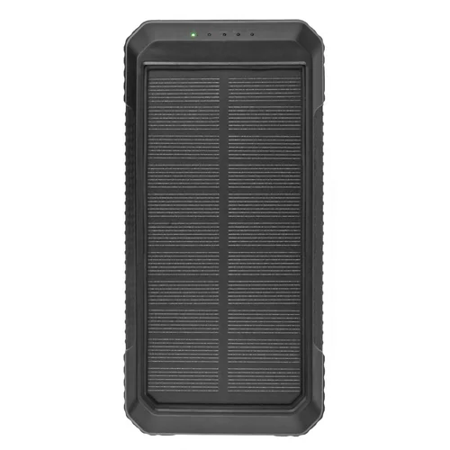 OXE Solar Powerbank, zmogljivost 33800 mAh, črna, (20596980)