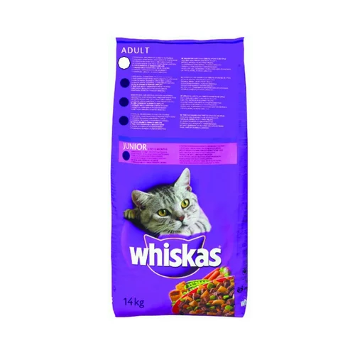Whiskas 24 kg + 4 kg gratis! hrana za mačke 28 kg - 1+ govedina