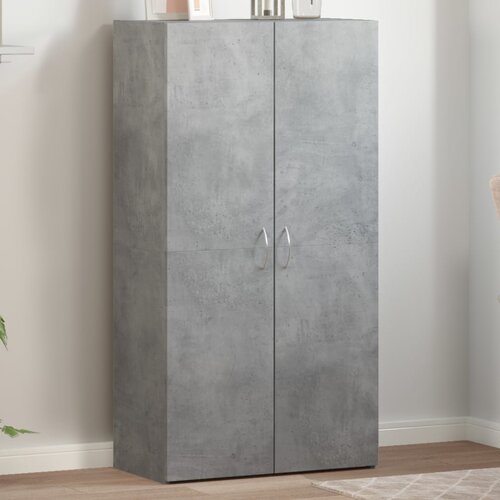 vidaXL Arhivska omara betonsko siva 60x32x115 cm inženirski les Cene