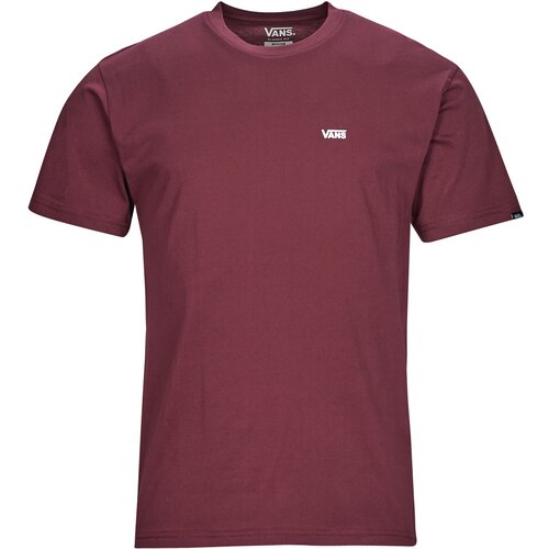 Vans Majice s kratkimi rokavi MN LEFT CHEST LOGO TEE Bordo Cene