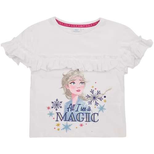 TEAM HEROES T-SHIRT LA REINE DES NEIGES Bijela