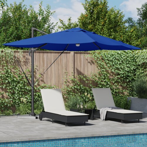  Azure plavi kantilever suncobran Azure plavi Poliester suncobran Cene