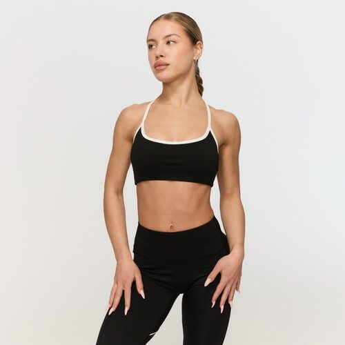 GymBeam Sportski grudnjak Varsity Black XS Cene