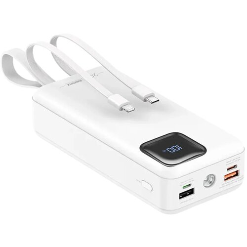 Remax Power bank prenosiva baterija Suji Series RPP-550 20W+22.5W PD+QC 30000mAh beli Cene